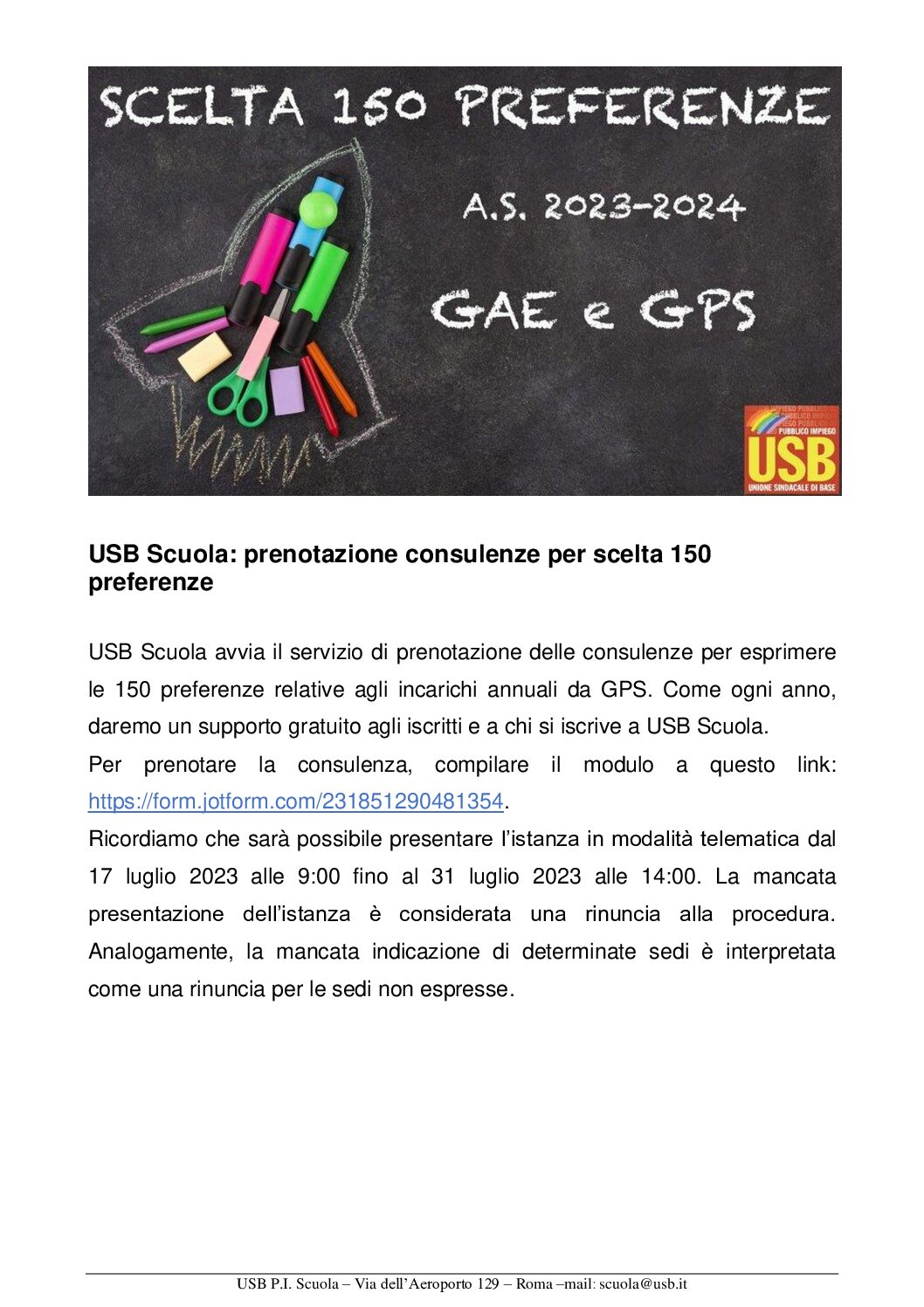 USB_Scuola_prenotazione_consulenze_per_scelta_150_preferenze-1